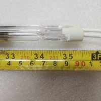 Lampe infrarouge à double tube à ondes courtes pour impression offset 400V 6950W 900MM Réflecteur doré M6.170.0301 Import pour Heidelberg SM74/SX74