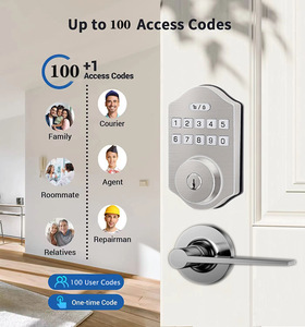 Serratura elettronica intelligente di sicurezza per porta, non connessa, senza chiave, con tastiera elettronica, per hotel, set serratura per mobili - Product Image 2