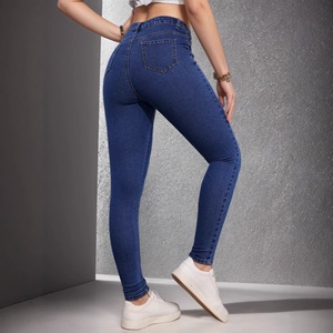 Jeans <span class=keywords><strong>Colombianos</strong></span> ZOYIAME de Alta Elasticidad, <span class=keywords><strong>Pantalones</strong></span> Ajustados de Mezclilla Elástica para <span class=keywords><strong>Mujer</strong></span>, Efecto Levanta Glúteos - Product Image 3
