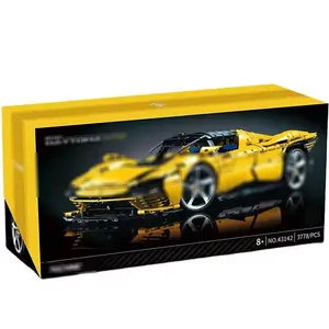 43143 3778pcs/set Technical Daytona SP3 42143 Supercar Building Block Sport Car Toys For Boys Girls Kids Birthday Gift