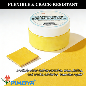 Pâte de correction de couleur du cuir, pâte de réparation du cuir résistante à la décoloration pour les maîtres techniciens, restaure les canapés, les sacs, les chaussures, ne se frotte pas - Product Image 5