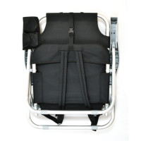 Usine de haute qualité pliable Portable voyage en aluminium chaises de pêche réglables Camping en plein air mer mensonge plat chaise de plage