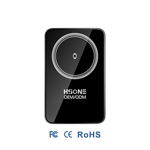 LF21 <b>Mirror</b> Glass Aluminum Magnetic Power Bank 7mm 118g with LED Percentage Display and 15W Fast Charging for Multiple Devices - Product Image 6