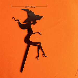 Adornos Acrílicos para Pastel <span class=keywords><strong>de</strong></span> Halloween con Diseño <span class=keywords><strong>de</strong></span> Calabaza, Murciélagos y <span class=keywords><strong>Brujas</strong></span> para Decoración <span class=keywords><strong>de</strong></span> Fiestas <span class=keywords><strong>de</strong></span> Halloween - Product Image 4