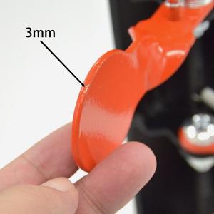 Cible d'arbre auto-reprogrammable en acier au carbone, portable et sur pied, pour l'entraînement au tir en extérieur, 8 niveaux, accessoire d'entraînement au tir, direct usine - Product Image 4