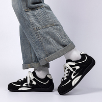 Chaussures de marche pour hommes, style rétro, à lacets, respirantes, légères, antidérapantes, avec doublure en mesh, baskets décontractées, tailles 39-44, RTS, faible MOQ
