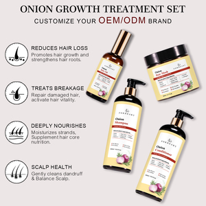 Champú y Acondicionador Vegano Personalizado para el Crecimiento del Cabello Chebe, Repara el Cabello Dañado, Sin Sulfatos, Anticaspa, Set <span class=keywords><strong>de</strong></span> Cuidado Capilar - Product Image 4