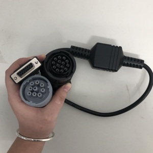 ET4 478-0235 Communication Adapter with Y <b>cable</b> 6 pin Truck Excavator Loader cater-pillar J1939 J1708 Data <b>Link</b> Diagnostic Tool - Product Image 3