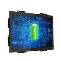 Écran tactile capacitif 10,4 12 15 15,6 19 21,5 24 32 pouces, moniteur LCD industriel à cadre ouvert, 1000 nits 1500 nits, étanche