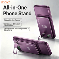 Mini Power Bank Magnétique LC1 en Alliage d'Aluminium avec Écran TFT, Support N52, Charge Sans Fil 15W, 4 Couleurs, Logo Personnalisé Gratuit
