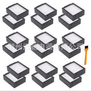 Cartouches filtrantes Roomba HEPA pour aspirateur Robot I7 + E5 E6, pièces de rechange, haute efficacité, usage domestique - Product Image 1