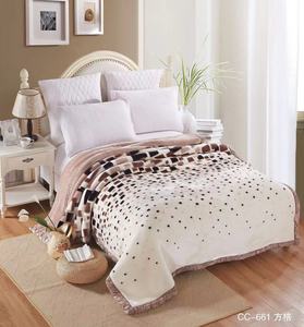 Korean Mink <strong>Blanket</strong>, Silky Soft and Warm - 2 Ply Reversible Raschel <strong>Bed</strong> <strong>Blanket</strong> for <strong>Single</strong> <strong>Bed</strong> - Product Image 4