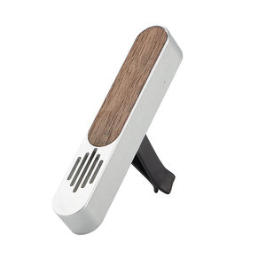 Marca personalizada Eliminar olor Clip de ventilación magnética Ambientador Aroma Difusor de perfume de madera Diseñado Fragancia de coche recargable - Product Image 2