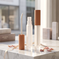 CF Wholesale – Tubes de brillant à lèvres vides personnalisables avec logo, ronds et mats, capacité 3 ml, pour emballage cosmétique et rouge à lèvres
