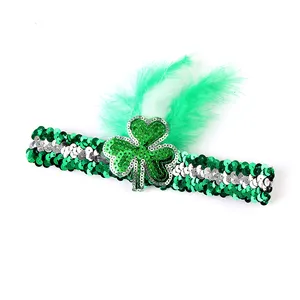 Knotted Hairband Bright Feather Hair Band Stage Decoration Hairbands Hair Accessories Headbands