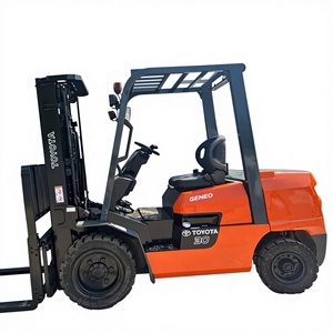 Montacargas Diésel Toyota Usado de 3 Toneladas, Modelo FD30, Buen Estado, Motor de Segunda Mano, con Informes e Inspección en Video - Product Image 1