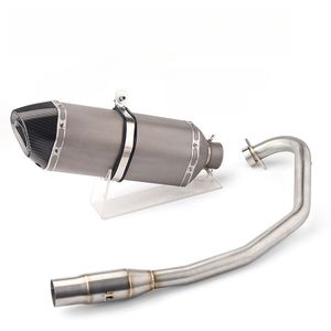 Tubo de escape para motocicleta, sección delantera, adecuado para la modificación de accesorios del tubo de escape FY250G - Product Image 5