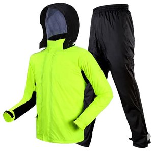 Eco-Friendly <strong>Raincoat</strong> <strong>Nylon</strong> Motorcycle Rain Coat for Adults Waterproof Rainsuit - Product Image 6