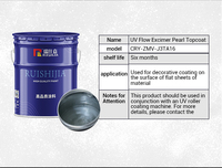 Laque UV Effet Nacre 172nm à polymérisation Excimer Ultra Mat pour la fabrication de peintures de meubles de cuisine modernes de luxe