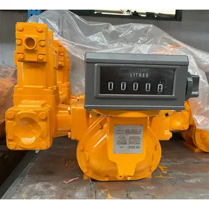 Medidor de flujo de control de líquido LC personalizado, medidor de flujo de aceite de combustible diésel a granel para estación de combustible