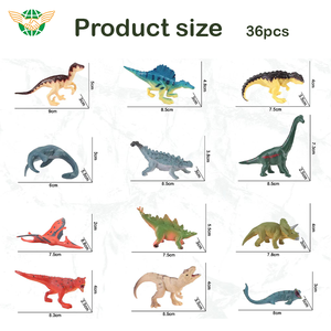 Khủng long động vật con số đồ chơi thực tế động vật bức tượng nhỏ Hoang Dã nhựa động vật giáo dục chơi thiết lập - Product Image 1