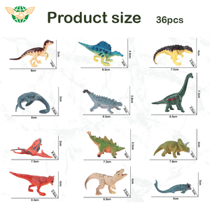 Dinosaur Animals Figures Toys Realistic Animal Figurines, Wild Plastic Animals Educational Play set