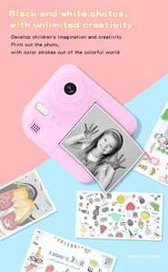 인스턴트 카메라 HD 비디오 녹화 DIY 사진 인스턴트 프린터 HD 미니 휴대용 프린터 크리스마스 생일 선물 어린이 장난감 - Product Image 4