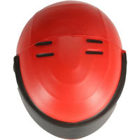 Jouets anti-stress en forme de casque de course, avec logo personnalisé, en mousse compressible, pour soulager l'anxiété, cadeau promotionnel, gadget original
