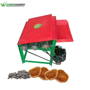 Weiwei 2023 sıcak satış ev kavun tohumları Hulling makinesi tarım ürünleri yağ ayçiçeği harman makinesi