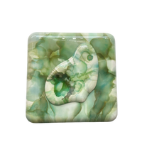 Œuvre d'art murale personnalisée en FRP haute brillance, impression premium à effet de relief liquide, fournisseur pour villas et hôtels de luxe