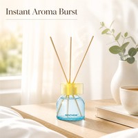 Diffuseur de parfum Oolong Pêche Blanche, senteur douce et fruitée infusée au thé, pour salon, huile essentielle naturelle pour la maison