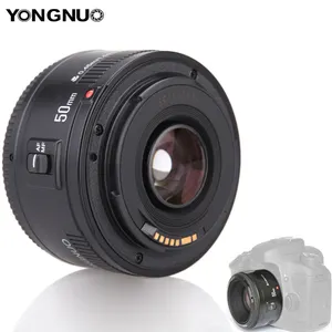 YONGNUO 50mm लेंस YN50mm F1.8 कैमरा लेंस एफई 50mm के लिए कैनन EOS DSLR के लिए एपर्चर लेंस 700D 750D 800D 5D मार्क द्वितीय चतुर्थ 10D 1300D