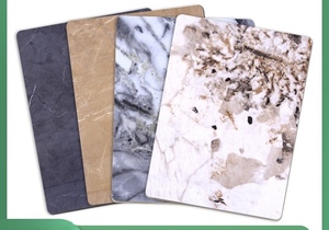 Paneles de Pared Compuestos de Fibra de Bambú y Madera, Revestimiento de Madera con Cristal de Carbono, Paneles Decorativos Coextruidos con Carbón de Bambú, Patrón de Mármol - Product Image 5