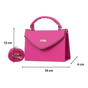 Sac bandoulière pour femme Fana, avec une seule poignée, fermeture éclair, doublure en PU, couleur unie, usage quotidien - Product Image 3
