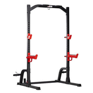 Deep Squat Rack Multifonctionnel Ménage Cadre <span class=keywords><strong>Portique</strong></span> Fitness Barbell Brest Équipement D'entraînement Complet Ind - Product Image 2