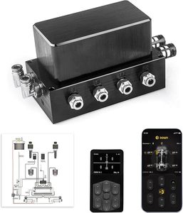 ชุดระบบกันสะเทือนแบบถุงลมคุณภาพสูง พร้อมชุดอุ<span class=keywords><strong>ป</strong></span>กรณ์ต่อสายลม ระบบควบคุมอิเล็กทรอนิกส์/นิวเมติก/แอร์ลิฟท์ 5 ระดับความจำ - Product Image 1