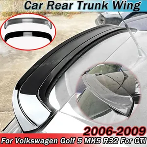 สปอยเลอร์หลังรถยนต์ StarNav สำหรับ Golf 5 MK5 R32 ปี 2006-2009 ชุดแต่งฝากระโปรงท้าย ชุดแต่งตัวถังรถยนต์ อะไหล่แต่งรถ - Product Image 1