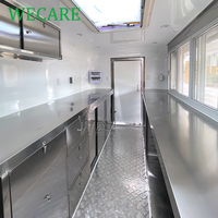 Cuisine mobile Wecare, bar à cocktails, restaurant, camion de restauration avec cuisine complète, camion de restauration BBQ entièrement équipé à vendre aux États-Unis