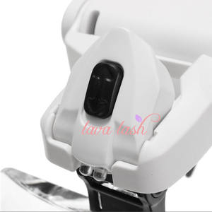 आवर्धक लेंस एलईडी रोशन समायोज्य 5 लेंस Loupe विभिन्न देखो पढ़ने के लिए लेंस हेडबैंड ताल ग्लास दीपक का नेतृत्व किया - Product Image 6