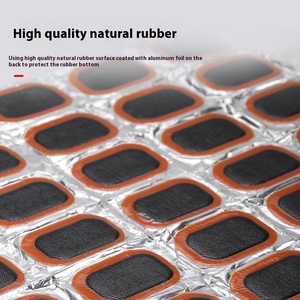 Portable Hand Tool Kit for Bicycle &amp; Car <strong>Tire</strong> Repair Steel &amp; Rubber Cold <strong>Patch</strong> <strong>Patch</strong> for Mountain <strong>Bikes</strong> - Product Image 6