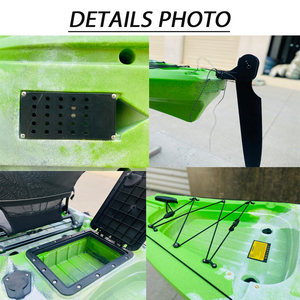 Canopes en plastique dur pour la pêche, accessoires de kayak, pour les loisirs, fabriqué en chine, 1 pièce - Product Image 5