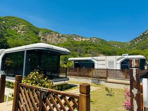 पर्यटन किराये के लिए स्मार्ट नेतृत्व प्रणाली और फोल्डेबल फर्नीचर के साथ पोर्टेबल मॉड्यूलर कैप्सूल घर - Product Image 5