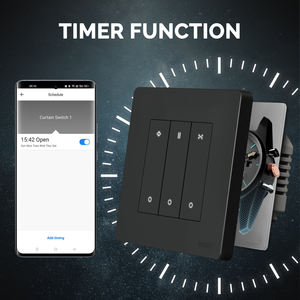 MOES TUYA Smart ZigBee Star Ring Interrupteur de rideau pour volets roulants <span class=keywords><strong>Rideaux</strong></span> électriques Moteur aveugle Alexa/Google Home - Product Image 3