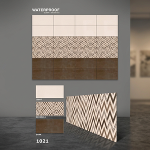 กระเบื้องเซรามิกติดผนังขนาด 12x24 30x60 ซม. 600x300 มม. สำหรับห้องน้ำและตกแต่งภายในห้างสรรพสินค้า ราคาถูก - Product Image 2