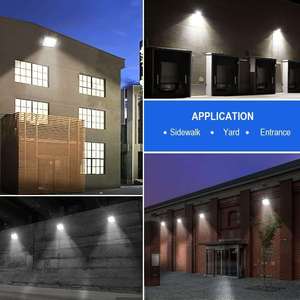 Pour DLC Listed 120W Haute Performance LED Wall Pack Light 5 Ans Extérieur 400W HID Remplacement 15,600 Lumens Appliques Murales - Product Image 1