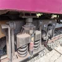 Pegas Kompresi Koil Baja Paduan 50CrVa Tugas Berat untuk Bagian Suspensi Bogie Kereta Api, Beban Khusus 25 lb