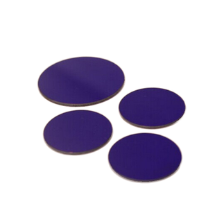 Lentille ZB1 personnalisée en usine avec support OEM en verre filtrant violet violet - Product Image 1