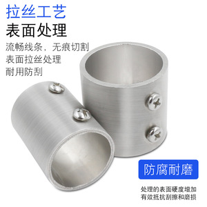 Raccords de tuyauterie en acier inoxydable Suzhou Science Popularization, Joints d'extension directe pour l'assemblage de tubes, Design moderne et simple - Product Image 5