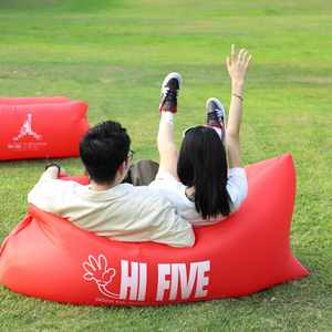 โซฟาเป่าลมพกพา เตียงลมสำหรับนั่งพักผ่อนกลางแจ้ง เหมาะสำหรับเทศกาลดนตรี ตั้งแคมป์ ชายหาด และของแจกโปรโมชั่น - Product Image 3