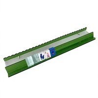 Support antidérapant long à bords ondulés pour tuiles de mahjong en acrylique, idéal pour les tuiles standard, les soirées de jeu à domicile et les tables de club de mahjong